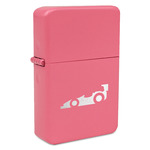 Racing Car Windproof Lighter - Pink - Single Sided