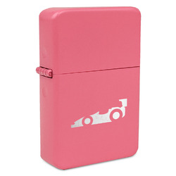 Racing Car Windproof Lighter - Pink - Double Sided