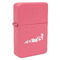 Racing Car Windproof Lighters - Pink - Front/Main