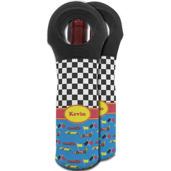 Racing Car Wine Tote Bag - MAIN