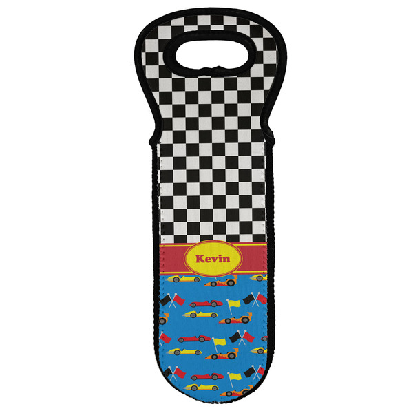 Custom Racing Car Wine Tote Bag (Personalized)
