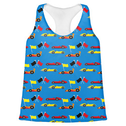 Racing Car Womens Racerback Tank Top