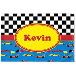 Racing Car Woven Mat (Personalized)