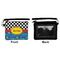 Racing Car Wristlet ID Cases - Front & Back