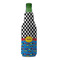 Racing Car Zipper Bottle Cooler - FRONT (bottle)