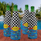 Racing Car Zipper Bottle Cooler - Set of 4 - LIFESTYLE