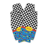 Racing Car Zipper Bottle Cooler - Set of 4 (Personalized)