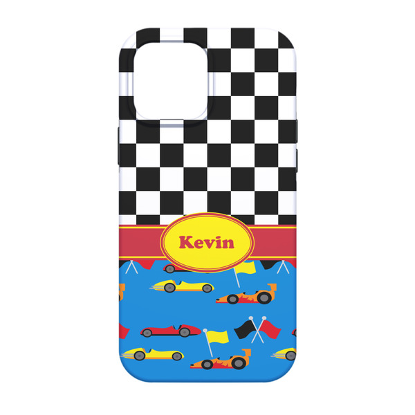Racing Car iPhone 13 Tough Case - Back