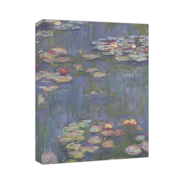 Custom Water Lilies by Claude Monet Canvas Print - 11x14