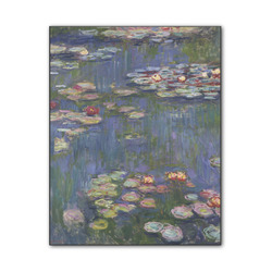 Water Lilies by Claude Monet Wood Print - 11x14