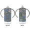 Water Lilies by Claude Monet 12 oz Stainless Steel Sippy Cups - APPROVAL