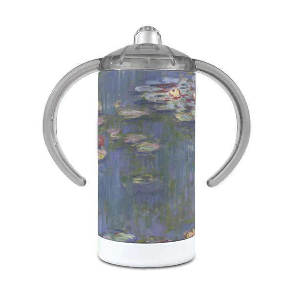 Custom Water Lilies by Claude Monet 12 oz Stainless Steel Sippy Cup