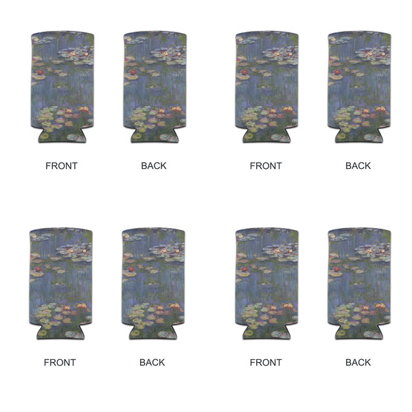 Water Lilies by Claude Monet 12oz Tall Can Sleeve - Set of 4 - APPROVAL
