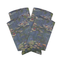 Water Lilies by Claude Monet Can Cooler (tall 12 oz) - Set of 4