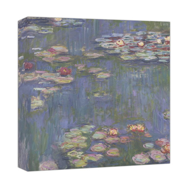 Custom Water Lilies by Claude Monet Canvas Print - 12x12