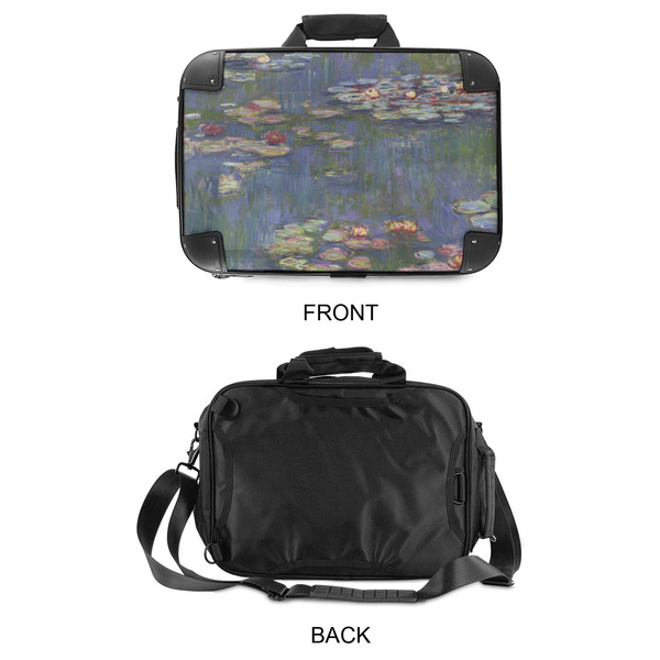 Water Lilies by Claude Monet 15" Hard Shell Briefcase - APPROVAL
