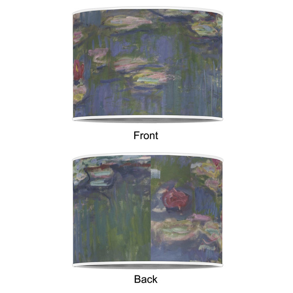Water Lilies by Claude Monet 16" Drum Lampshade - APPROVAL (Poly Film)