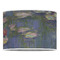 Water Lilies by Claude Monet 16" Drum Lampshade - FRONT (Poly Film)