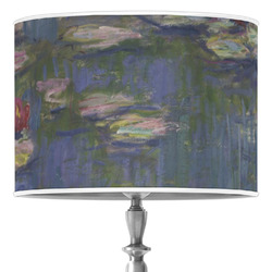 Water Lilies by Claude Monet 16" Drum Lamp Shade - Poly-film