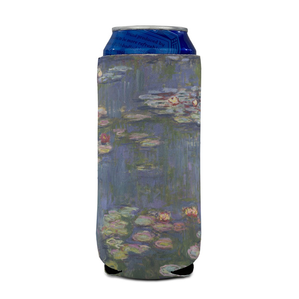 Water Lilies by Claude Monet 16oz Can Sleeve - FRONT (on can)