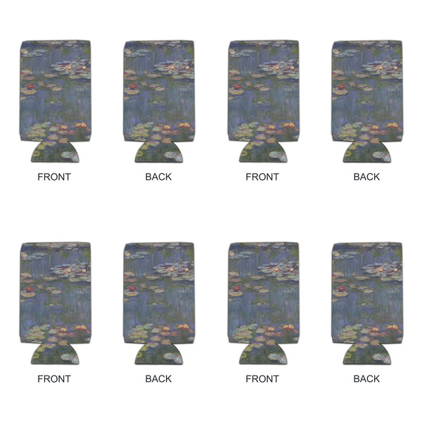 Water Lilies by Claude Monet 16oz Can Sleeve - Set of 4 - APPROVAL