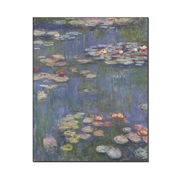 Custom Water Lilies by Claude Monet Wood Print - 16x20