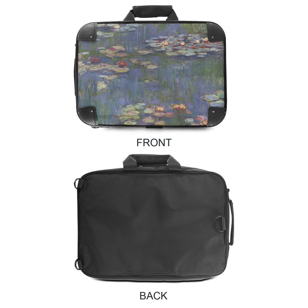 Water Lilies by Claude Monet 18" Laptop Briefcase - APPROVAL