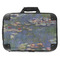 Water Lilies by Claude Monet 18" Laptop Briefcase - FRONT