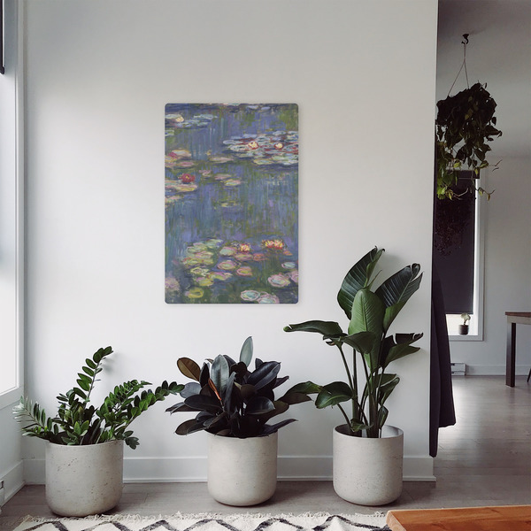 Water Lilies by Claude Monet 20x30 - Canvas Print - In Context