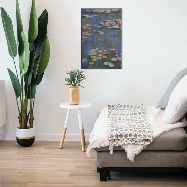 Water Lilies by Claude Monet 20x30 Wood Print - In Context