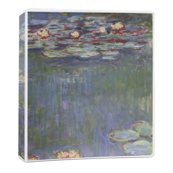 Custom Water Lilies by Claude Monet 3-Ring Binder - 1 inch