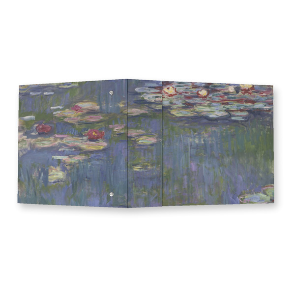Water Lilies by Claude Monet 3 Ring Binders - Full Wrap - 2" - OPEN OUTSIDE
