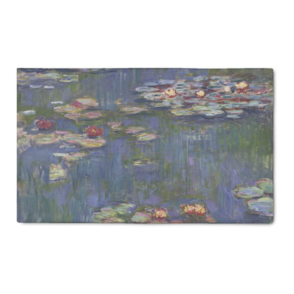 Custom Water Lilies by Claude Monet 3' x 5' Indoor Area Rug