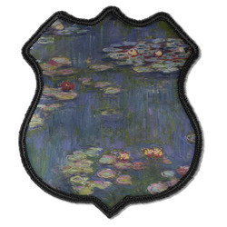 Water Lilies by Claude Monet Iron On Shield Patch C