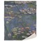 Water Lilies by Claude Monet 50x60 Sherpa Blanket