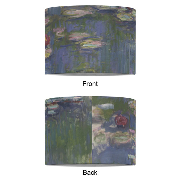 Water Lilies by Claude Monet 8" Drum Lampshade - APPROVAL (Fabric)