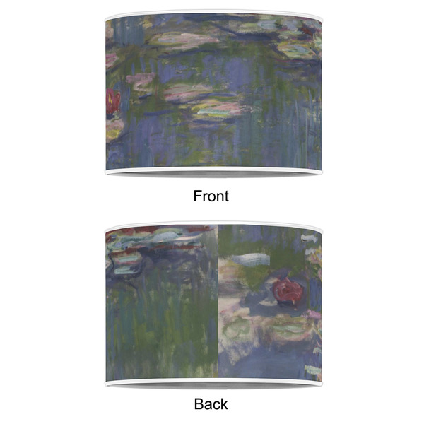 Water Lilies by Claude Monet 8" Drum Lampshade - APPROVAL (Poly Film)