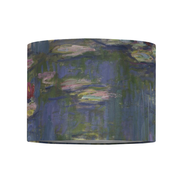 Water Lilies by Claude Monet 8" Drum Lampshade - FRONT (Fabric)