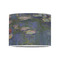 Water Lilies by Claude Monet 8" Drum Lampshade - FRONT (Poly Film)