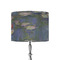 Water Lilies by Claude Monet 8" Drum Lamp Shade - Fabric