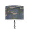 Water Lilies by Claude Monet 8" Drum Lamp Shade - Poly-film