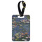 Water Lilies by Claude Monet Metal Luggage Tag