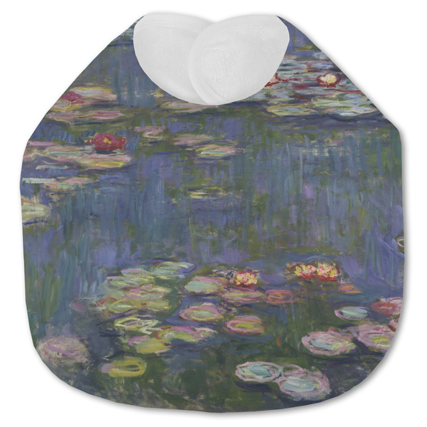 Water Lilies by Claude Monet Baby Bib - AFT closed