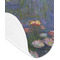 Water Lilies by Claude Monet Baby Bib - AFT detail