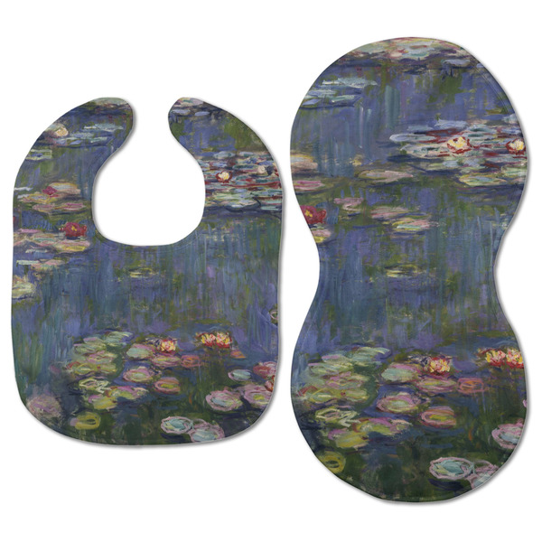 Water Lilies by Claude Monet Baby Bib & Burp Set - Approval (new bib & burp)