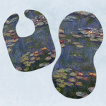Water Lilies by Claude Monet Baby Bib & Burp Set