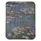 Water Lilies by Claude Monet Baby Sherpa Blanket - Flat