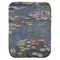 Water Lilies by Claude Monet Baby Swaddling Blanket - Flat
