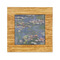 Water Lilies by Claude Monet Bamboo Trivet with 6" Tile - FRONT