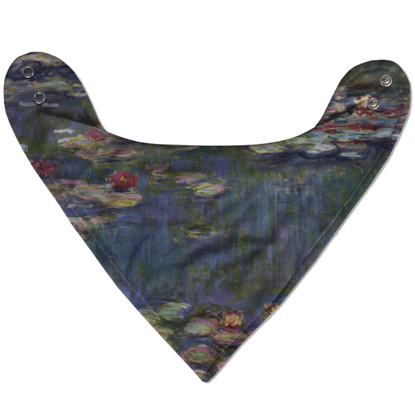 Water Lilies by Claude Monet Bandana Flat Approval